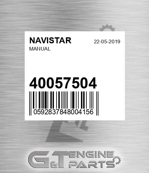 40057504 Manual