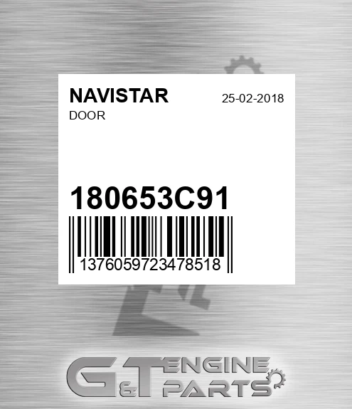 180653C91 Door for NAVISTAR