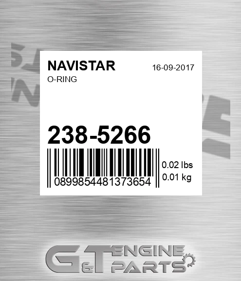 238-5266 O-ring