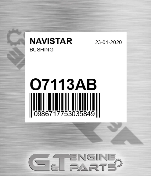 O7113AB NAVISTAR Bushing