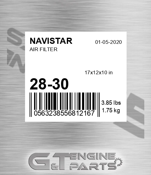 28-30 Air Filter