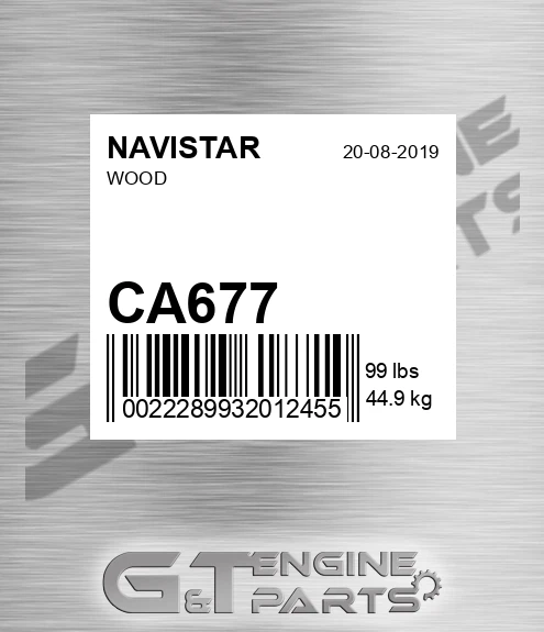 CA677 Wood