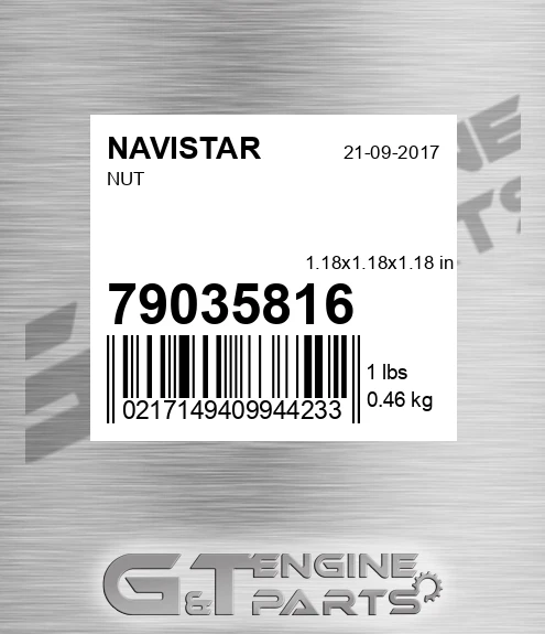 79035816 Nut