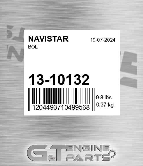 13-10132 Bolt