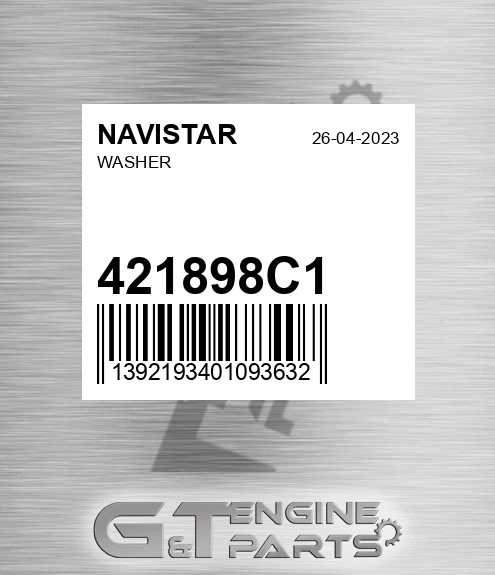 421898C1 Washer