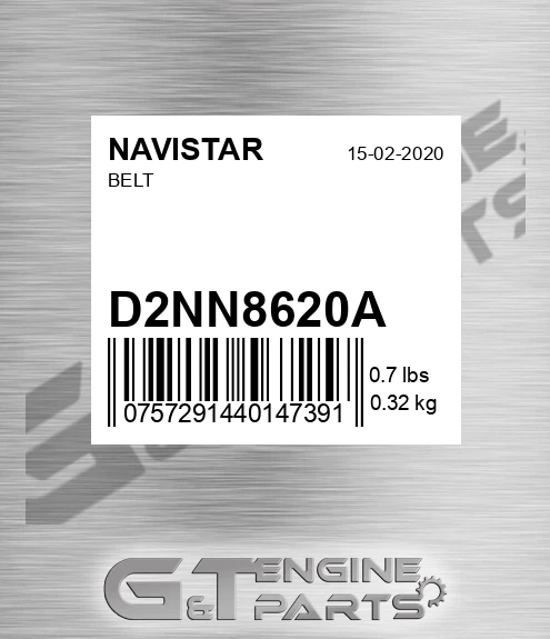 D2NN8620A Belt
