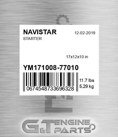 YM171008-77010 Starter