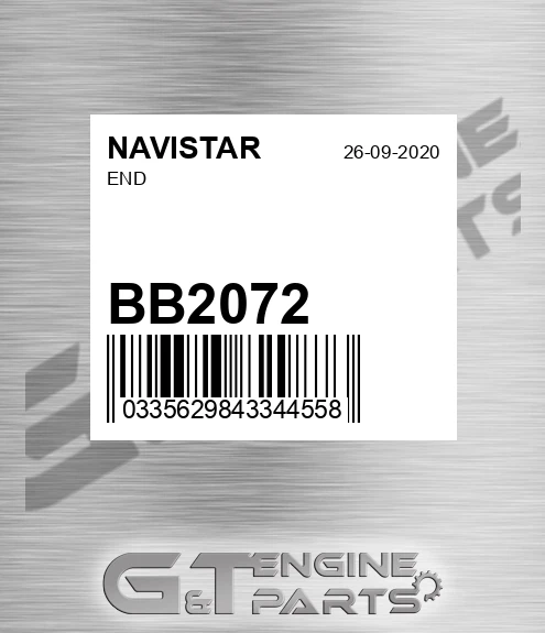 BB2072 NAVISTAR End