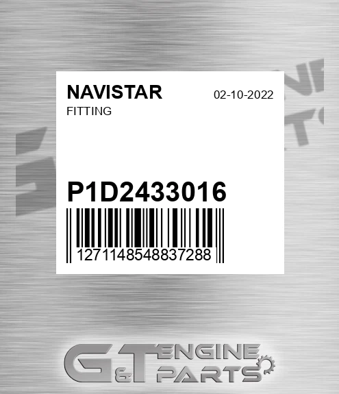P-1D243-30-16 Fitting