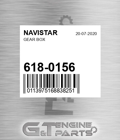 618-0156 Gear Box