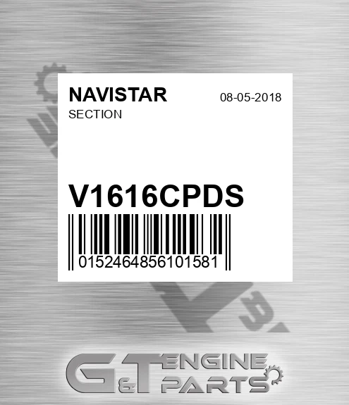 V1616CPDS Section