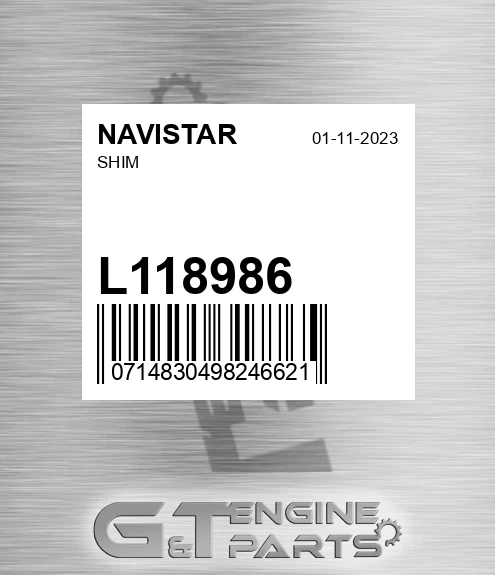 L118986 Shim
