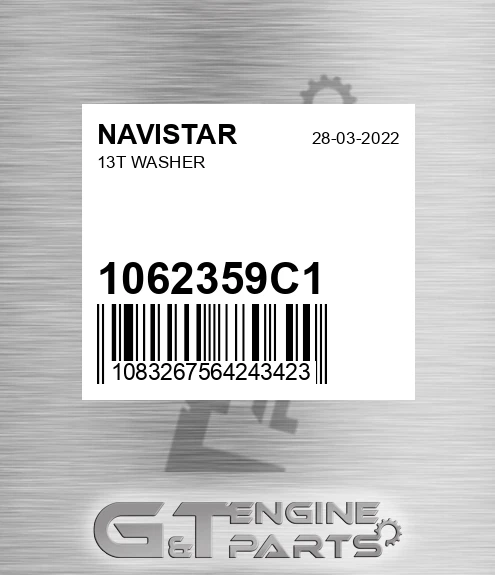 1062359C1 13t Washer