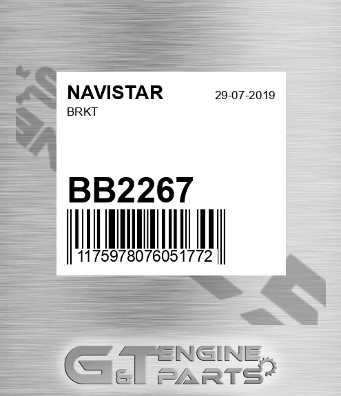 BB2267 NAVISTAR Brkt