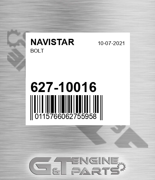 627-10016 Bolt