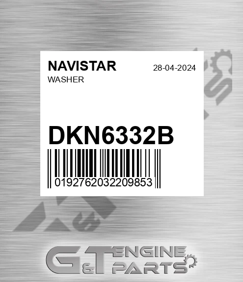DKN6332B Washer