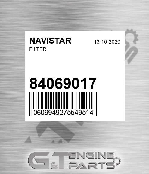 84069017 Filter