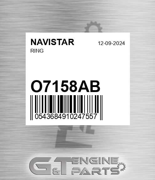 O7158AB NAVISTAR Ring