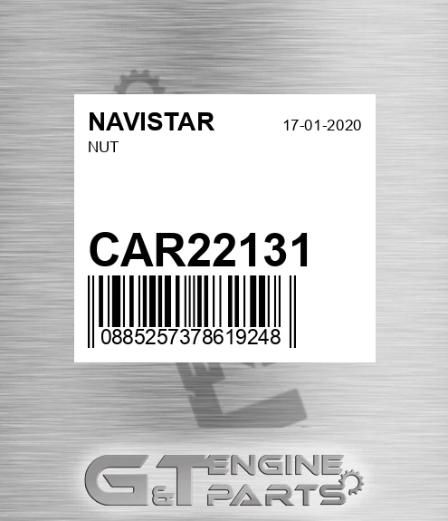 CAR22131 Nut