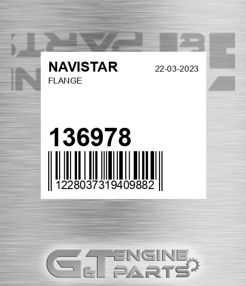 136978 Flange