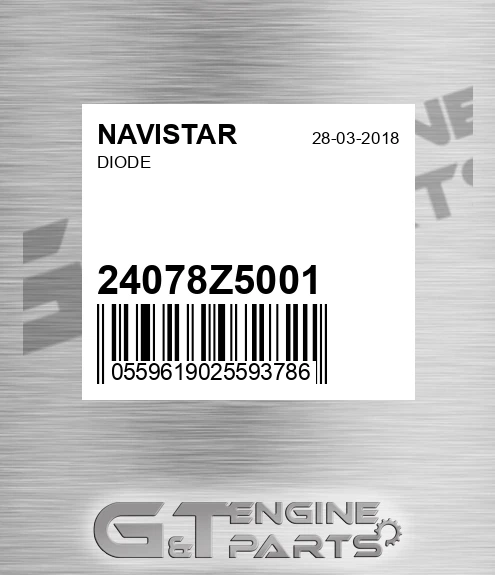 24078Z5001 Diode for NAVISTAR