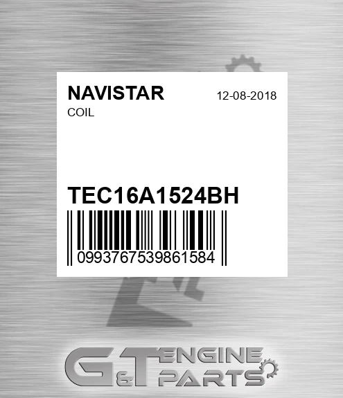 TEC16A1524BH Coil
