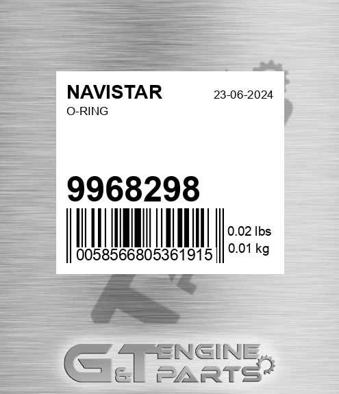 9968298 O-ring