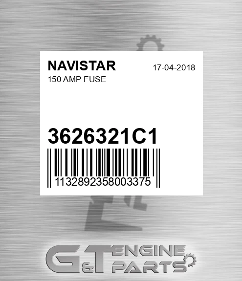 3626321C1 150 Amp Fuse