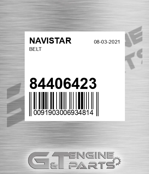 84406423 Belt