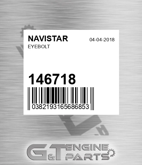146718 Eyebolt