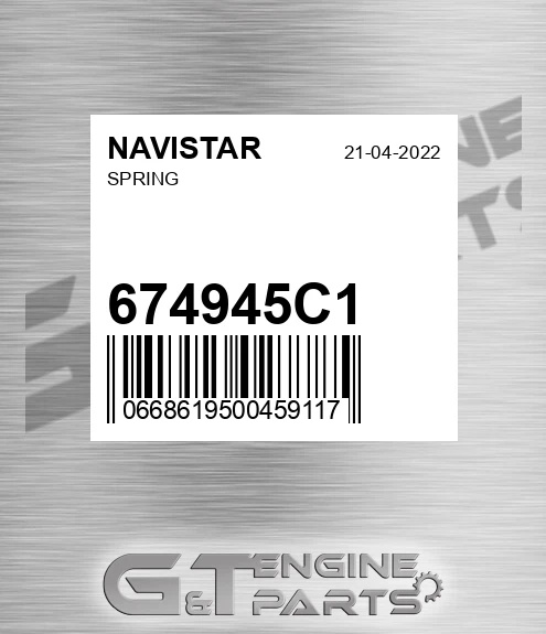 674945C1 Spring
