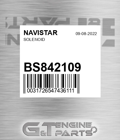 BS842109 Solenoid