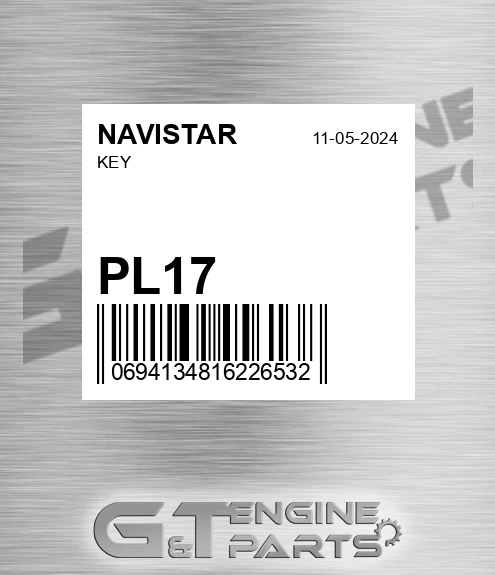 PL17 Key