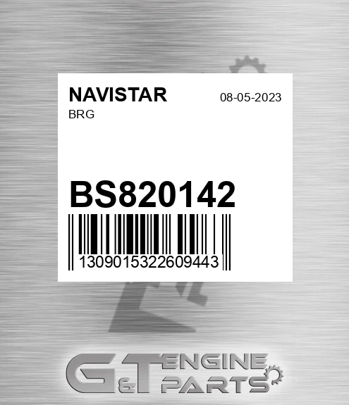 BS820142 NAVISTAR Brg