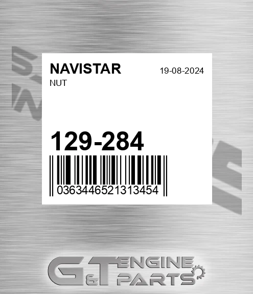 129-284 Nut for NAVISTAR