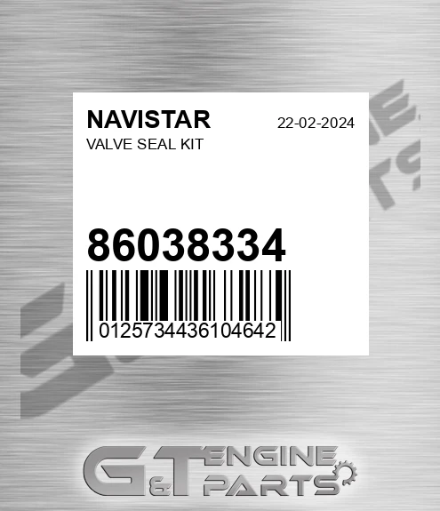 86038334 NAVISTAR Valve Seal Kit