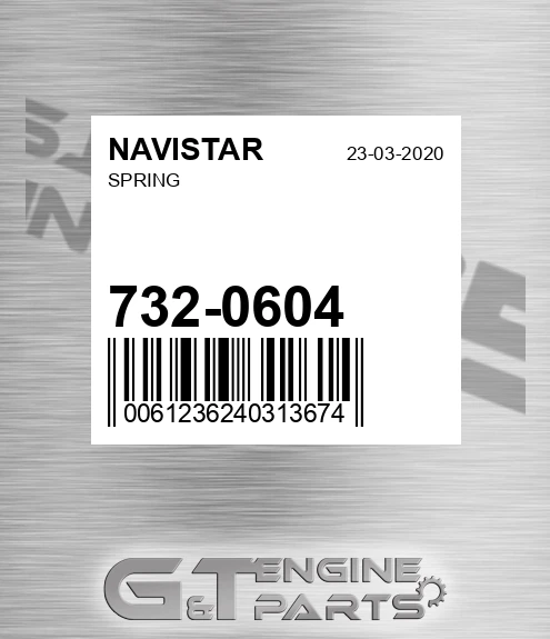 732-0604 Spring