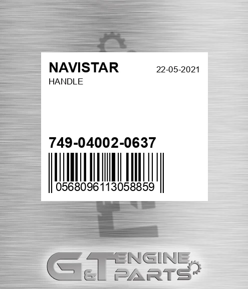 749-04002-0637 Handle