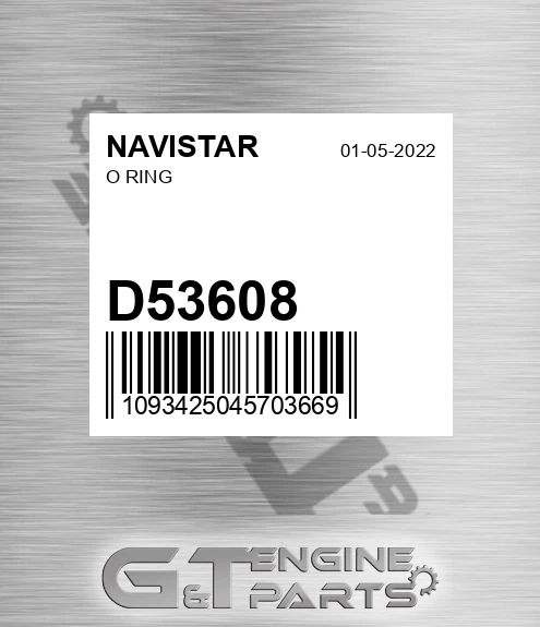 D53608 O Ring