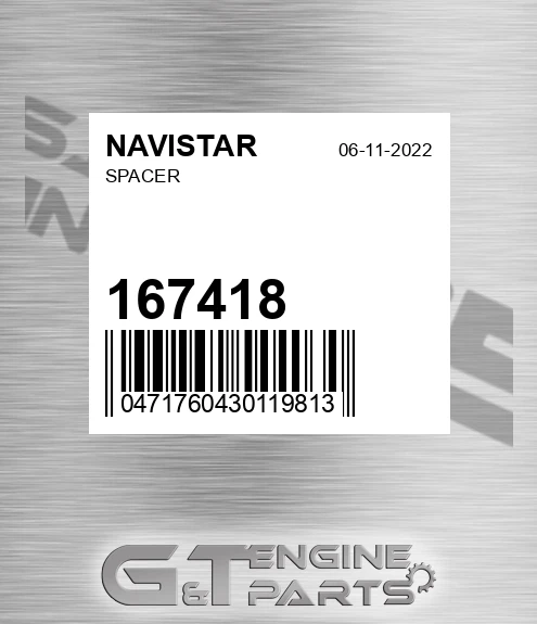 167418 Spacer