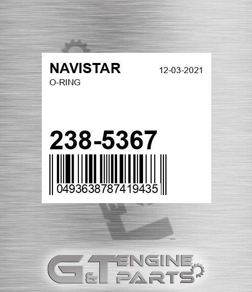 238-5367 O-ring