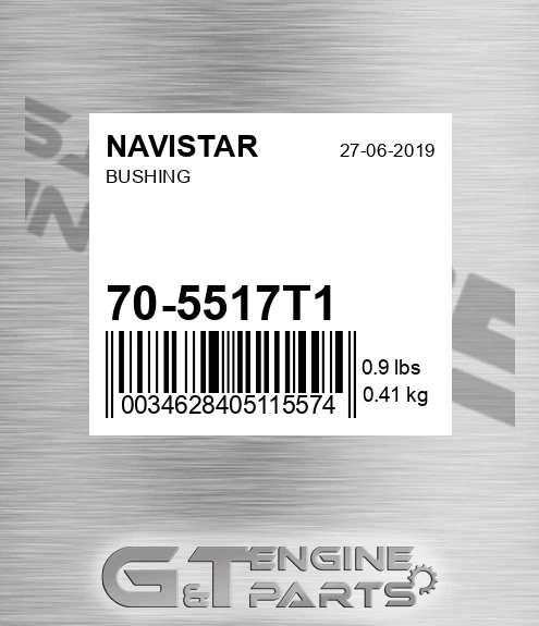 70-5517T1 Bushing