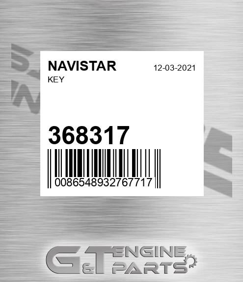 368317 NAVISTAR Key