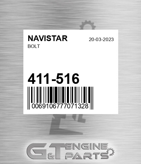 411-516 Bolt
