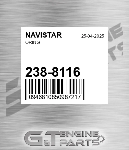 238-8116 Oring