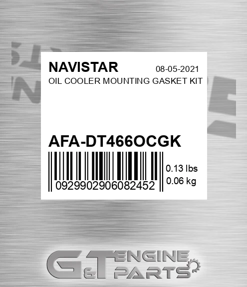 AFA-DT466OCGK Oil Cooler Mounting Gasket Kit for NAVISTAR