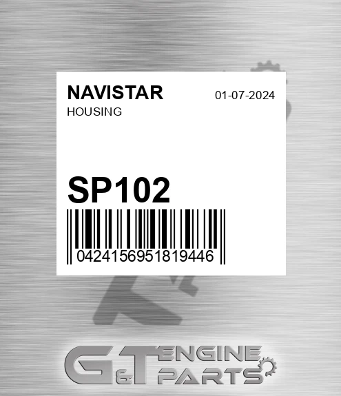 SP102 Housing