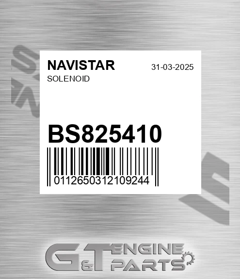 BS825410 Solenoid