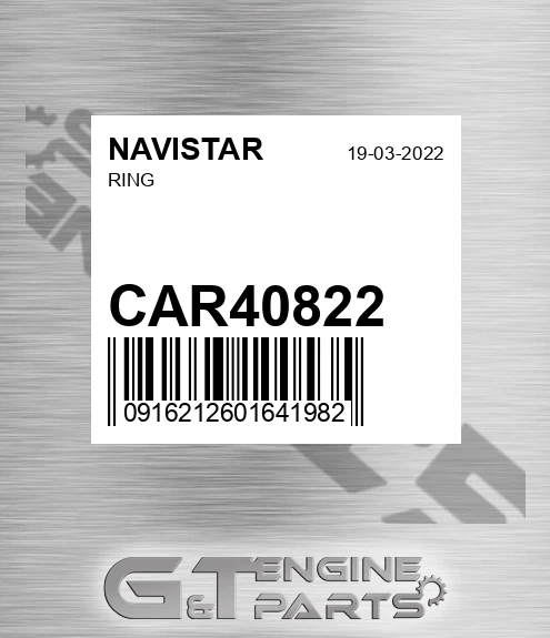 CAR40822 NAVISTAR Ring