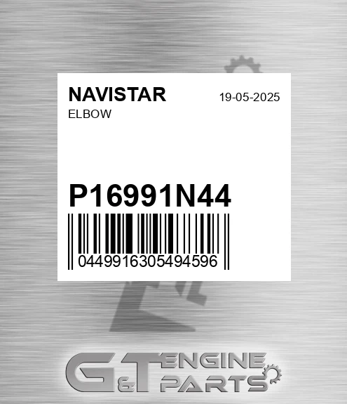 P16991N-4-4 Elbow